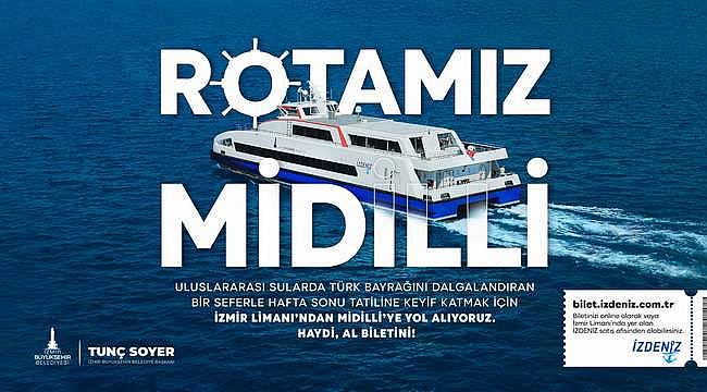Komşuya seferleri 2 Haziran'da "ROTAMIZ Midilli" sloganıyla başlayacak 