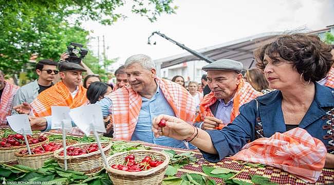 Soyer, 16. Belenbaşı Yörük Kültürünü Tanıtma ve Kiraz Festivali'ne katıldı