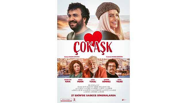 Hasan Can Kaya'nın senaryosunu yazdığı 'Çok Aşk' 27 Ekim'de sinemalarda!