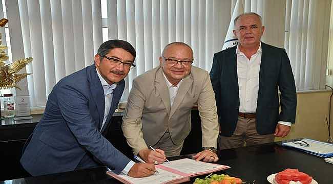 'Alaybey Kapalı Otopark ve Pazaryeri Projesi'nin protokolü imzalandı
