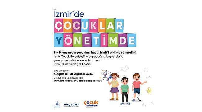 Büyükşehir, İzmir Çocuk Belediyesi'ni hayata geçiriyor 