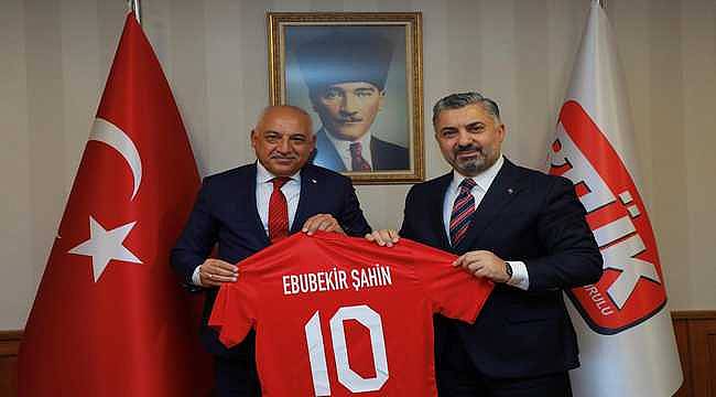 TFF Başkanı Mehmet Büyükekşi'den RTÜK'e ziyaret