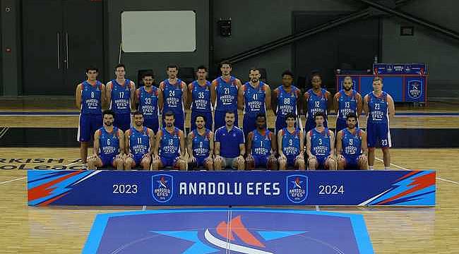 Anadolu Efes, yeni sezon öncesinde kamera karşısına geçti
