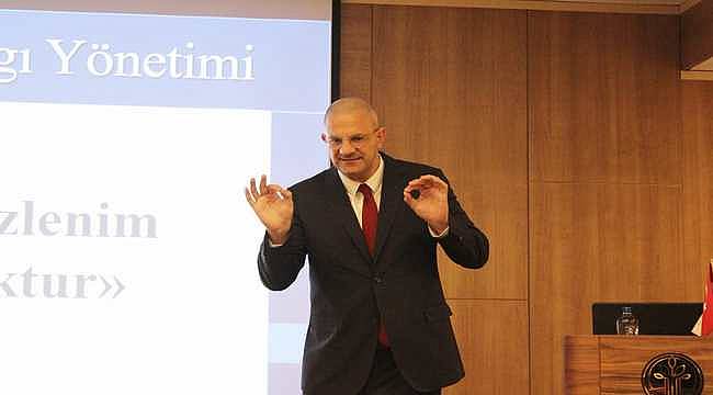 İhsan Ataöv, BERTO'da protokol semineri verdi