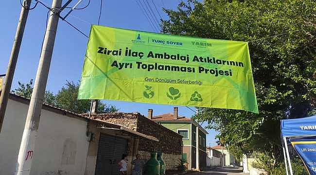 İzmir'in köylerinde zirai ambalaj mücadelesi 