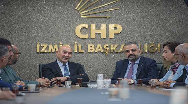 Soyer, Aslanoğlu ve yönetimini ziyaret etti: "Başka bir Türkiye'nin mümkün olduğunu göstereceğiz" 