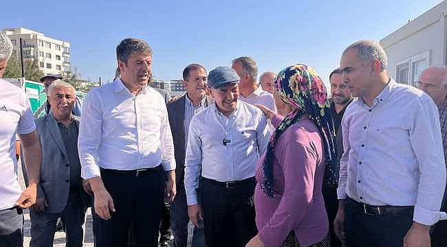 Başkan Soyer deprem bölgesi Adıyaman'da! "Yanınızda olmaya devam edeceğiz" 