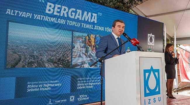 İZSU'dan Bergama'ya 103 milyon liralık yatırım