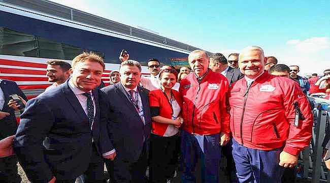 Kınık Belediye Başkanı Doğruer TEKNOFEST'te