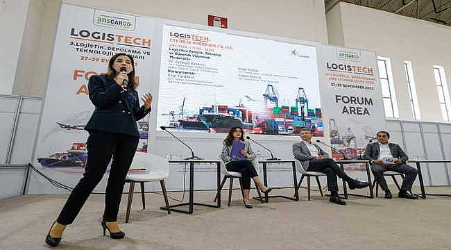 Logistech Fuarı'nda, "Lojistikte Gençlik, Teknoloji ve Güvenlik Vizyonları" konuşuldu 