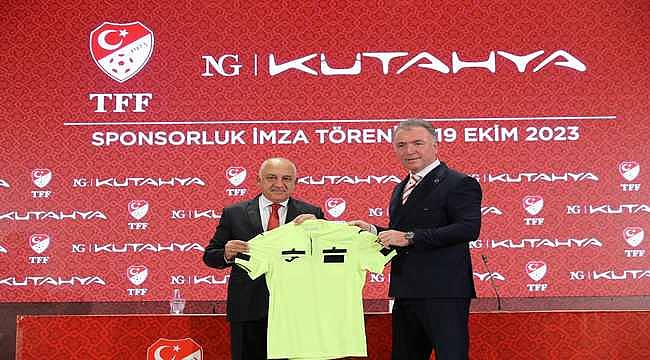 TFF'den bir ilk: Hakem formalarına sponsorluk