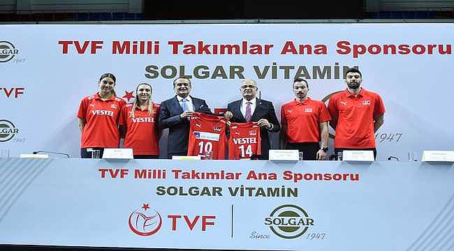 Türkiye Voleybol Federasyonu ile Solgar Vitamin sponsorluk anlaşmasını imzaladı 