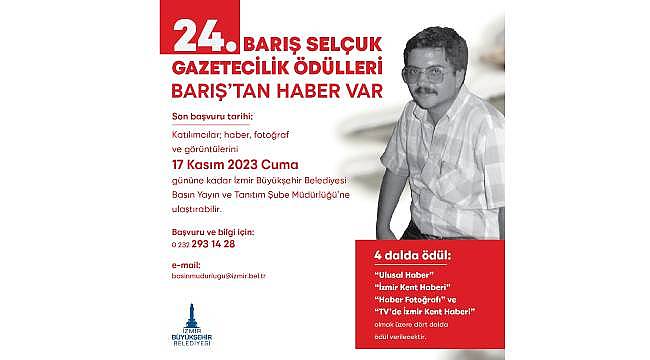 24'üncü Barış Selçuk Gazetecilik Yarışması için başvurular başladı