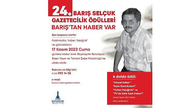 24'üncü Barış Selçuk Gazetecilik Yarışması için başvurular başladı 