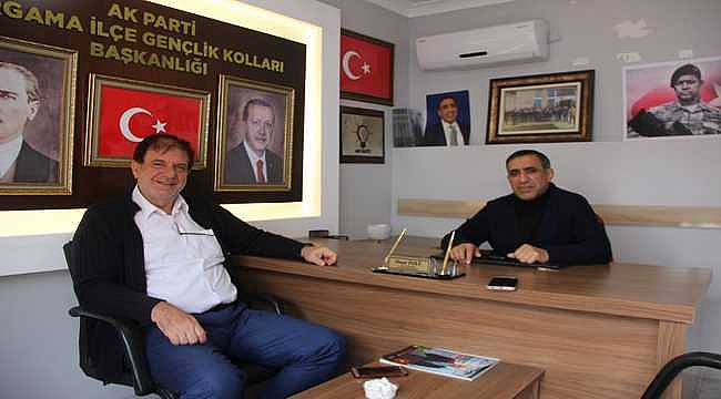 AK Parti Bergama İlçe Başkanı Sebahattin Güzel: 'Yaptıklarımız yapacaklarımızın teminatıdır'
