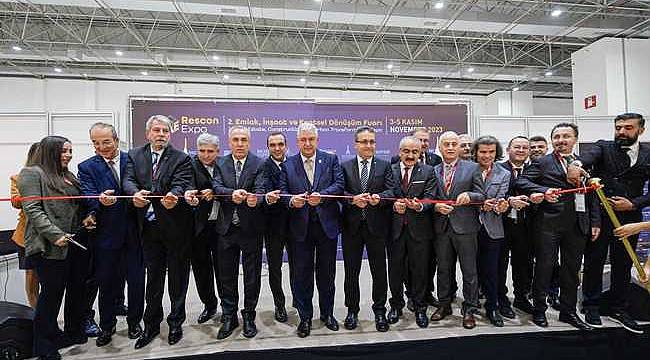 Rescon Expo-2. Emlak, İnşaat ve Kentsel Dönüşüm Fuarı, Fuar İzmir'de başladı 