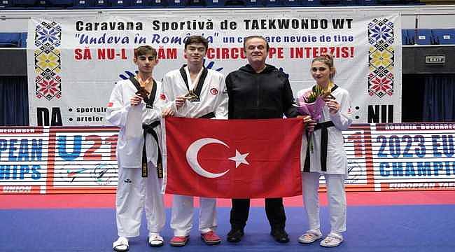 16 yaşında İzmir'e Avrupa'dan bronz madalya getirdi