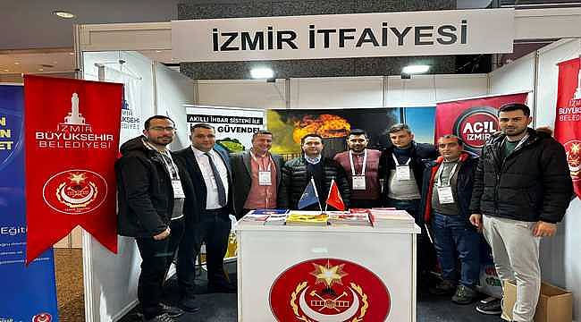 İzmir İtfaiyesi'nden uzman isimler Uluslararası Yangın Güvenliği Sempozyumu'na katıldı