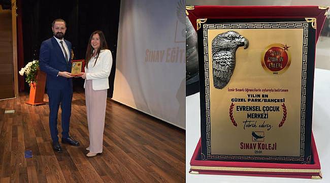 Karşıyaka Evrensel Çocuk Merkezi'ne 'İzmir'in Enleri' ödülü