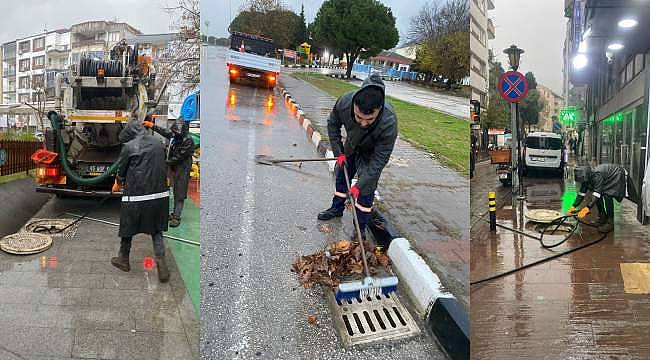 Manisa'da Büyükşehir ve MASKİ'den Sağanak Yağış Mesaisi