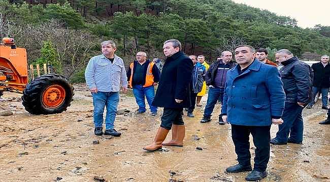 Bergama'da Sağanak Yağış Mesaisi: Alınan önlemler işe yaradı!