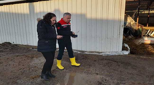 Bergama'da selden zarar gören üreticilerin yaraları sarılacak 