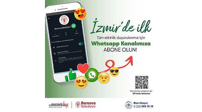 Bornova Belediyesi, WhatsApp'ın yeni hizmetini de devreye soktu