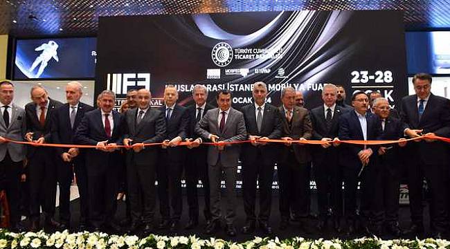 Uluslararası İstanbul Mobilya Fuarı- IIFF 2024 düzenlenen törenle açıldı
