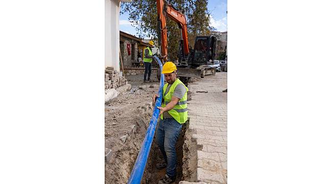 Yarımada'ya yeni içme suyu hatları