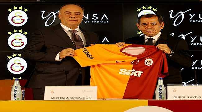 Yünsa, Galatasaray Spor Kulübü ile sponsorluk sözleşmesi imzaladı