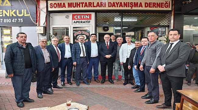 Cumhur İttifakı Adaylarına Soma'da Yoğun İlgi