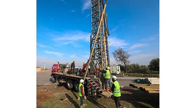 İZSU'dan Kınık'a 3 yeni sondaj kuyusu