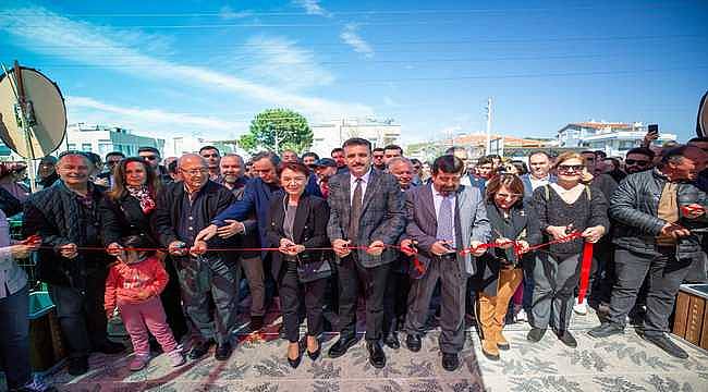 Başkan Kırgöz, Çandarlı'da Düğün Salonu açılışı gerçekleştirdi