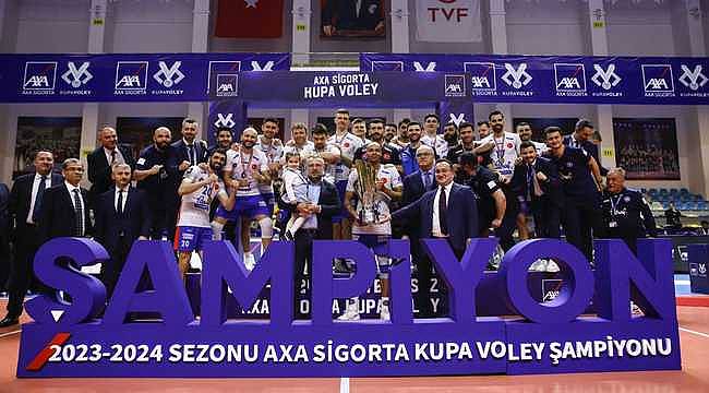 Halkbank, Arkas Spor'u finalde yenerek şampiyon oldu