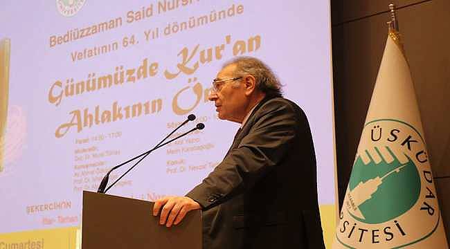 Prof. Dr. Nevzat Tarhan: "Kapitalist ahlak artık küresel ahlak haline geldi" 