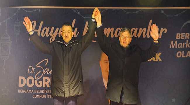 Sadık Doğruer, Bakan Pakdemirli ile Kozak yatırımlarını anlattı