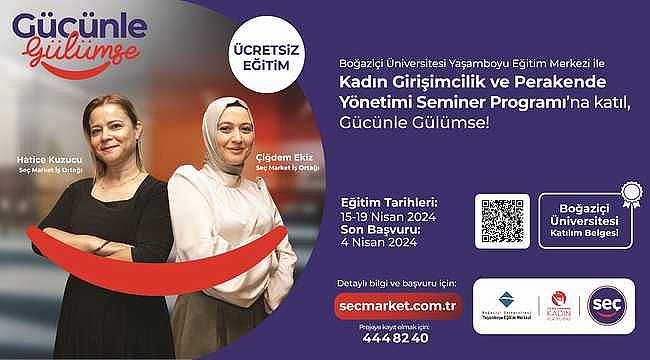 Seç Market, Kadın Girişimcileri "Gücünle Gülümse" Projesiyle Destekliyor