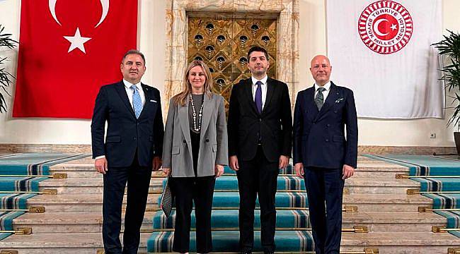 EGİAD'dan İzmir Milletvekili Seda Kaya Ösen'e ziyaret