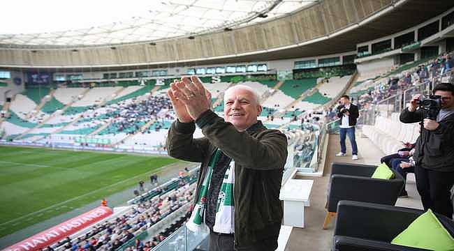 Mustafa Bozbey: "Bursa, Bursaspor ile birlikte yükselecek"