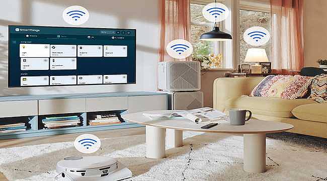 Samsung TV'ler SmartThings ile akıllı yaşamı evinize getiriyor