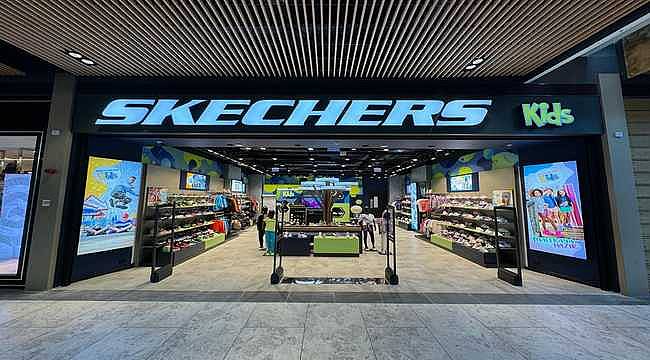 Skechers'ın çocuklara özel ilk mağazası Marmara Forum'da açıldı