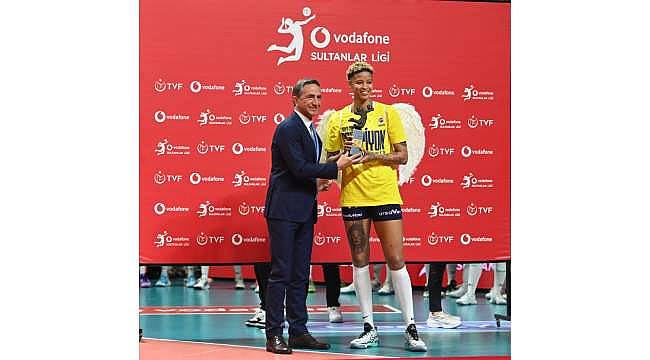 Vodafone Sultanlar Ligi'nde En Hızlı Servis Ödülü Vargas'ın Oldu