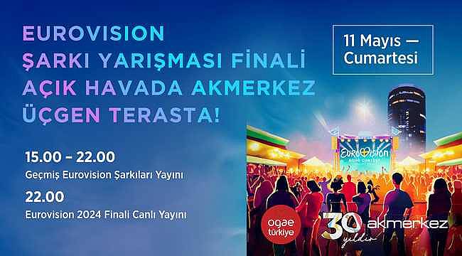 Akmerkez'de Eurovision heyecanı!