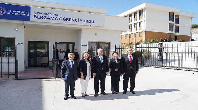  Bergama KYK Öğrenci Yurdu'nun kapasitesi 750 kişiye çıkarıldı