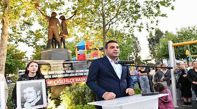 Çiğli'de Deniz Gezmiş ve arkadaşları için anma töreni!