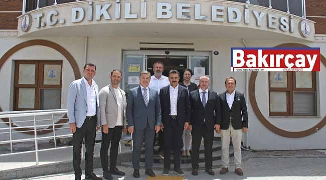 BERTO Yönetimi Dikili Belediye Başkanı Adil Kırgöz'ü Ziyaret Etti