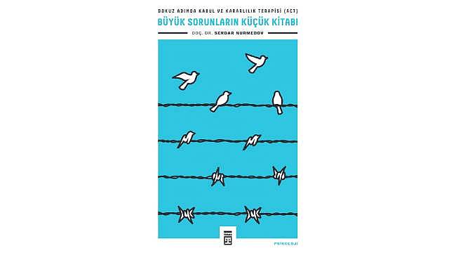 Doç. Dr. Serdar Nurmedov'dan Yeni Kitap: 'Dokuz Adımda Kabul ve Kararlılık Terapisi...'