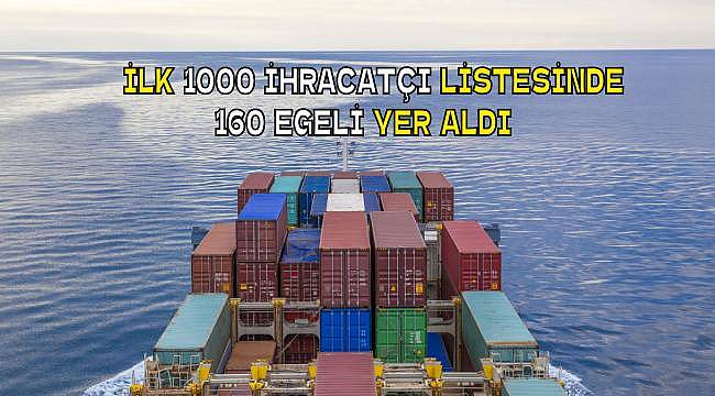 Ege Bölgesi İhracatta Gücünü Koruyor: 160 Firma İlk 1000'de!