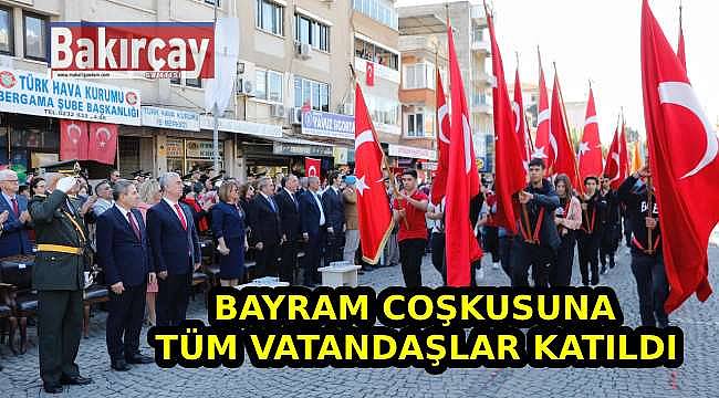 Bergama'da Cumhuriyet Coşkusu: 101. Yıl Kutlamaları Dolu Dolu Geçti