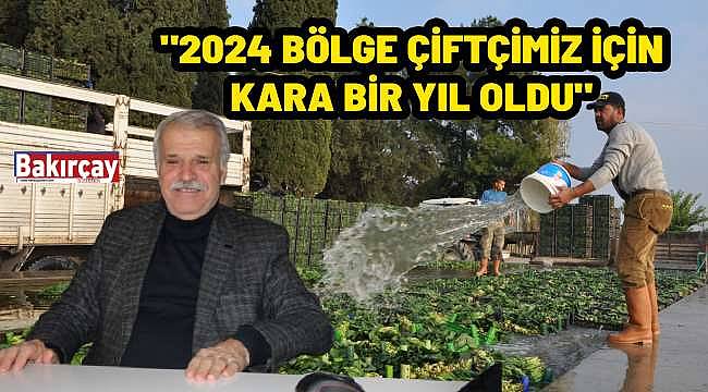 Bergama Ziraat Odası Başkanı: "2024 Tarım İçin Kara Bir Yıl Oldu"